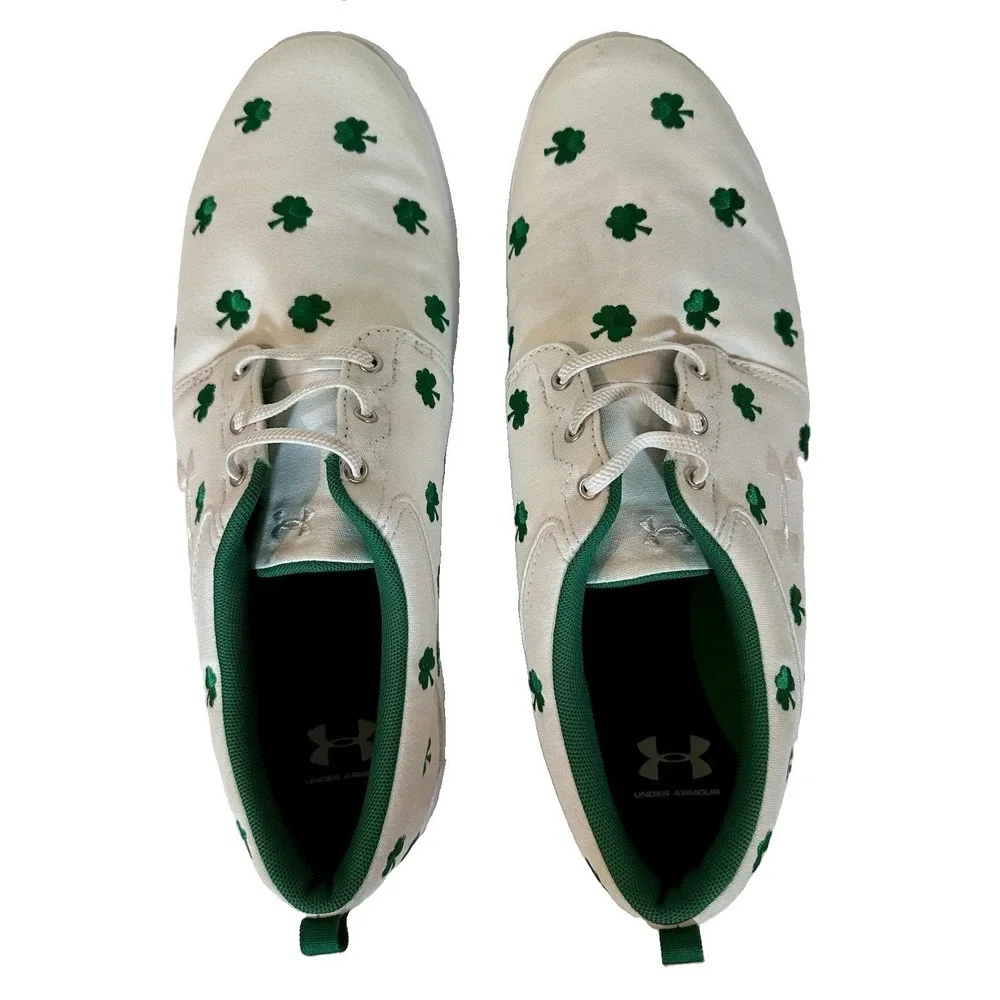 Under Armour Sneakers Critter Encounter IV Mens St Patricks Day Shamrock Size 13